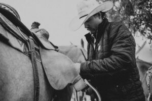 Photo Western saddle