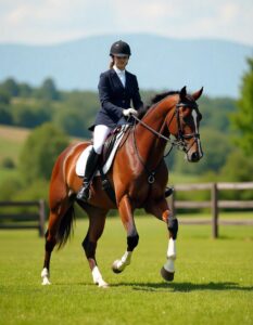 Horse for English Riding Compton